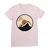 vinly record Ladies Fitted T-Shirt