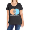 dream or reality Ladies Curvy T-Shirt