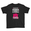 Donna And Dynamos White Letter Youth Tee