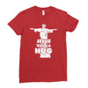 jesus wants a hug Ladies Fitted T-Shirt