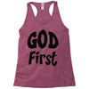 god first Racerback Tank