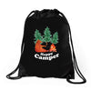 Happy Camper Drawstring Bags