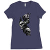Kuru kafalar Ladies Fitted T-Shirt