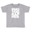 photographer Toddler T-shirt