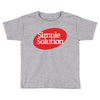 simpe solution Toddler T-shirt