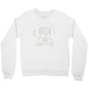 astronaut skull Crewneck Sweatshirt