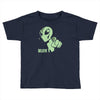 alien believe space sci fi ufo nerd Toddler T-shirt