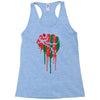 black power Racerback Tank