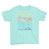 summer zone line Youth Tee