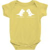 trex i love you this much Baby Onesie