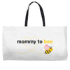 Mommy to Bee Baby Girl Weekender Totes