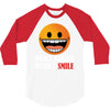 Smile 3/4 Sleeve Shirt
