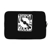 vinyl rules Laptop sleeve