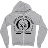molon labe Zipper Hoodie