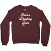 bride's drinking team diamond ring bachelorette Crewneck Sweatshirt