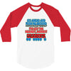 push me around grandpa 3/4 Sleeve Shirt