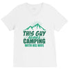Camper Couple Man V-Neck Tee