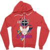 who loves chihuahua Zipper Hoodie