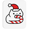 candy cane cat Mousepad
