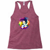 lesbian pride dragon Racerback Tank