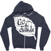 go outside Zipper Hoodie
