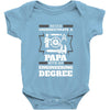 Never Underestimate A Papa With An Engineer Degree Baby Onesie