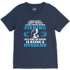 Fishing Husband V-Neck Tee