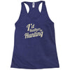 i'd rather be hunting Racerback Tank