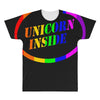 unicorns,unicorn inside,funny All Over Men's T-shirt