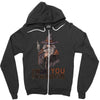 i want you for an adventure Zipper Hoodie