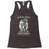 vater und tochter unzertrennlism Racerback Tank