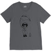 winter girl V-Neck Tee