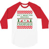 french bulldog ugly 3/4 Sleeve Shirt