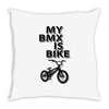 my bmx İs bike Throw Pillow