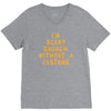 i'm scary enough V-Neck Tee