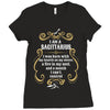 i am a sagittarius Ladies Fitted T-Shirt