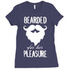 bearded for her pleasure Ladies Fitted T-Shirt