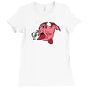 kirbythulhu (no text) Ladies Fitted T-Shirt