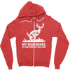 buck wear food poops Zipper Hoodie