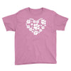 cat love paw Youth Tee