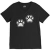 dog paws set of 2 V-Neck Tee