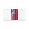 t-rex vintage american flag License Plate