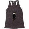 a cat always with me Racerback Tank