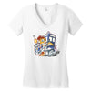 who fink Women's V-Neck T-Shirt