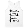 feminism is my second favorite f word Tank Top