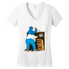 bad diet Women's V-Neck T-Shirt