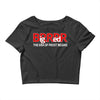 big red brrr - frost football Crop Top