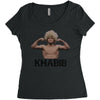 ugly khabib Women's Triblend Scoop T-shirt