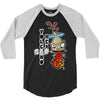volcano head 3/4 Sleeve Shirt