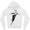 captain marvel 8 Zipper Hoodie